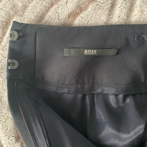 Boss Wool Classic Midi Skirt - Picture 3 of 5